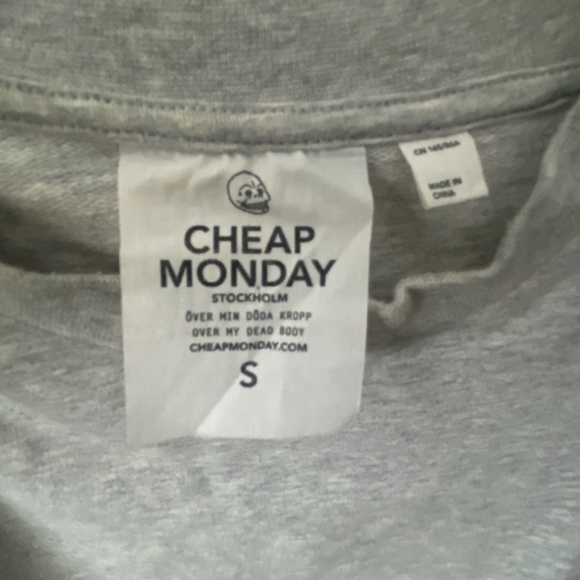 Cheap Monday cold shoulder long sleeve top - Picture 3 of 4